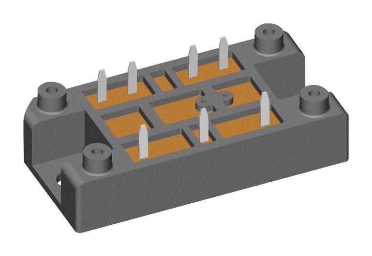 Littelfuse VUO52-20NO1 VUO52-20NO1 Diode Module Rectifier 2 kV 60 A 1.44 V Bridge V1-A 7 Pins