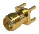 HUBER+SUHNER 82_SMA-50-0-21/111_NE RF / Coaxial Connector, SMA Coaxial, Straight Jack, Through Hole Vertical, 50 ohm