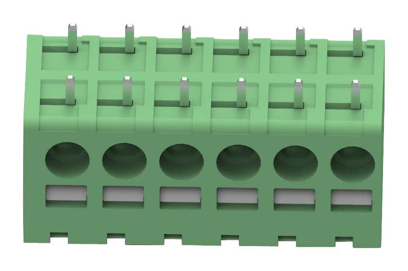 Wurth Elektronik 691406710004B 691406710004B Wire-To-Board Terminal Block 5 mm 4 Ways 24 AWG 12 2.5 mm&Acirc;&sup2; Push In