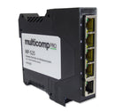 Multicomp PRO MP-525 MP-525 Switch 5 Ports Industrial Unmanaged PoE Fast Ethernet DIN Rail RJ45 x 10Mbps 100Mbps New