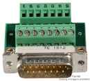 Phoenix Contact SUBCON 15/M-SH SUBCON 15/M-SH D Sub Connector Subcon Standard Plug 15 Contacts DA Screw