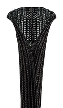 PANDUIT SE25PSFR-TR0 Sleeving, Expandable Braided, PET (Polyethylene Terephthalate), Black, 6.35 mm, 61 m, 200 ft