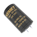 KEMET ALC10A331DD450 Electrolytic Capacitor, 330 &micro;F, 450 V, &plusmn; 20%, Snap-In, 24000 hours @ 85&deg;C