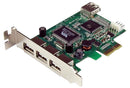 Startech PEXUSB4DP PEXUSB4DP I/O Card USB 2.0 4 Port PCI Express