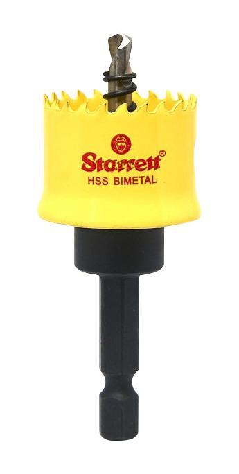 Starrett CSC25 CSC25 Holesaw Bi-Metal 25mm Blade Diameter 13mm Cutting Depth New