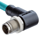 AMPHENOL LTW MSBS-02BMMM-SR8M02 SENSOR CORD, M12 R/A PLUG-FREE END, 6.6