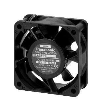 Panasonic ASFP62392 ASFP62392 DC Axial Fan 24 V Square 60 mm 25 Ball Bearing