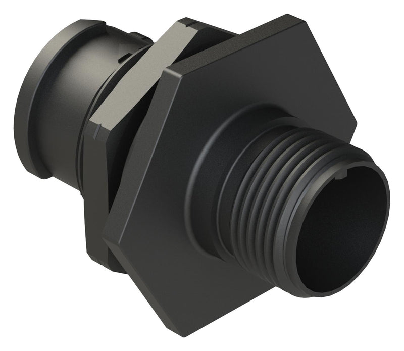 AMPHENOL SINE/TUCHEL FLS710N6S03 Circular Connector, ecomate Aquarius Fathom Lock Series, Jam Nut Receptacle, 6 Contacts