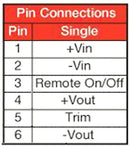 XP POWER JCM2024S05 Isolated Through Hole DC/DC Converter, 2:1 Input, ITE, 2:1, 20 W, 1 Output, 5 V, 4 A