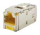 PANDUIT CJS6X88TGYLY ADAPTOR, IN-LINE, RJ45 JACK, 8WAY