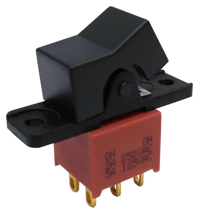 Multicomp PRO MP-R2-4B-A-5-11. MP-R2-4B-A-5-11. Rocker Switch Dpdt 5A 125VAC/28VDC New