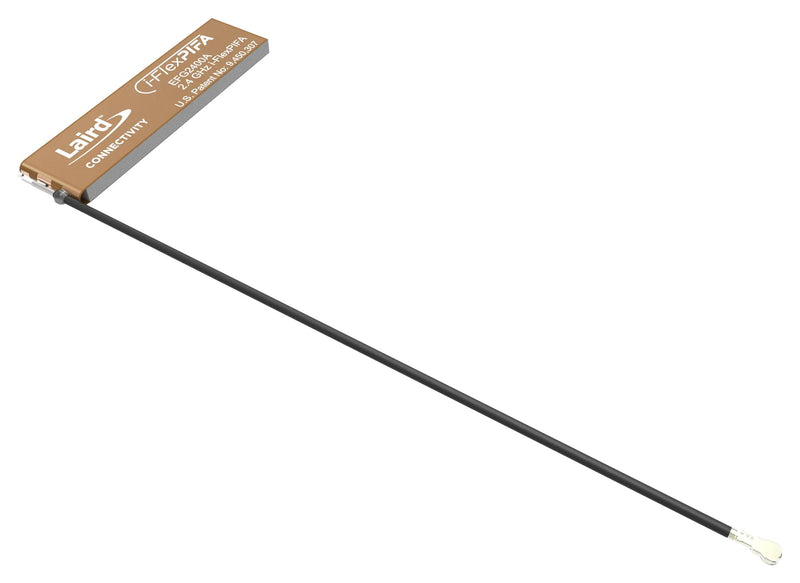 Laird Connectivity EFG2400A3S-10MH4L EFG2400A3S-10MH4L RF Antenna 2.4 GHz to 2.48 Pifa 3.4 dBi 50 ohm Adhesive