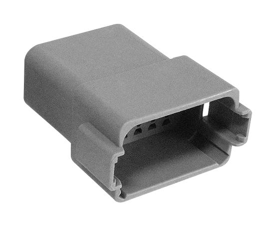 BULGIN LIMITED PX0101P12AGY Automotive Connector Housing, PX0 Series, Receptacle, 12 Ways