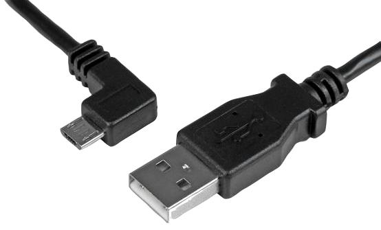 STARTECH USBAUB1MLA USB Cable, Type A Plug to Micro Type B Plug, 1 m, 3.28 ft, USB 2.0, Black GTIN UPC EAN: 0065030863148