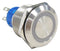 Alcoswitch - TE Connectivity AV2210000Q04 AV2210000Q04 Vandal Resistant Switch AV22 22 mm Spst Momentary Round Flush