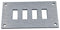 Labfacility FMP-4 FMP-4 Sensor Connector Accessory Face Plate Miniature Panel Mount Thermocouple Sockets