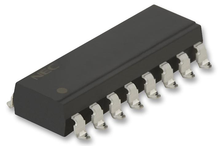 RENESAS PS2501L-4-A Optocoupler, 4 Channel, Surface Mount DIP, 16 Pins, 320 mA, 5 kV, 200 %