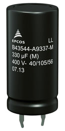 Epcos B43647A5827M057 B43647A5827M057 Electrolytic Capacitor 820 &Acirc;&micro;F 450 V &plusmn; 20% Snap-In 2000 Hours @ 105&deg;C