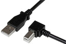 STARTECH USBAB3MR USB Cable, Type A Plug to Type B Plug, 3 m, 9.8 ft, USB 2.0, Black GTIN UPC EAN: 0065030851664