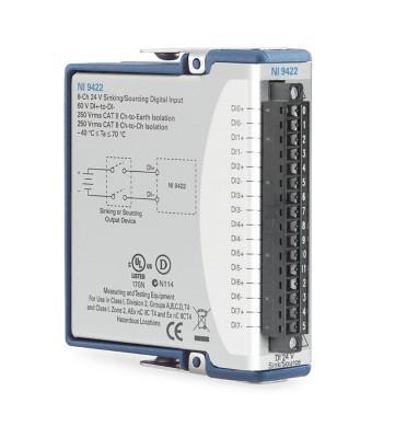 NI 779522-01 779522-01 Digital Module C Series NI-9422 8 Input CompactDAQ/CompactRIO System