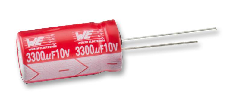 WURTH ELEKTRONIK 8.60041E+11 Electrolytic Capacitor, 1000 &micro;F, 63 V, &plusmn; 20%, Radial Leaded, 10000 hours @ 105&deg;C, Polar