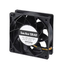 SANYO DENKI 9ADAW1201P1H001 AC Axial Fan, 240V, Square, 120 mm, 38 mm, 119 CFM