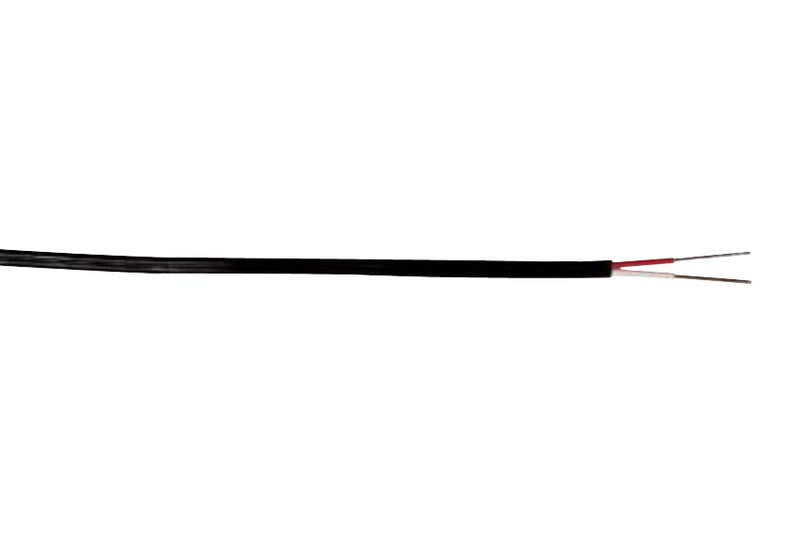 OMEGA EXPP-J-20S-TWSH-UL-1000 Thermocouple Wire, Type JX, 20 AWG, 304.8 m, Stranded, EXPP Series