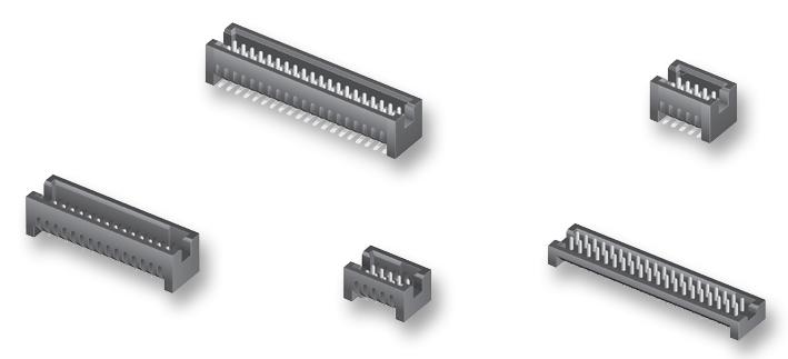 Samtec TFM-107-02-L-D TFM-107-02-L-D Pin Header Board-to-Board Wire-to-Board 1.27 mm 2 Rows 14 Contacts Surface Mount