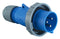 Multicomp PRO MP011077 MP011077 Pin &amp; Sleeve Connector 16 A 230 V Cable Mount Plug 2P+E Blue
