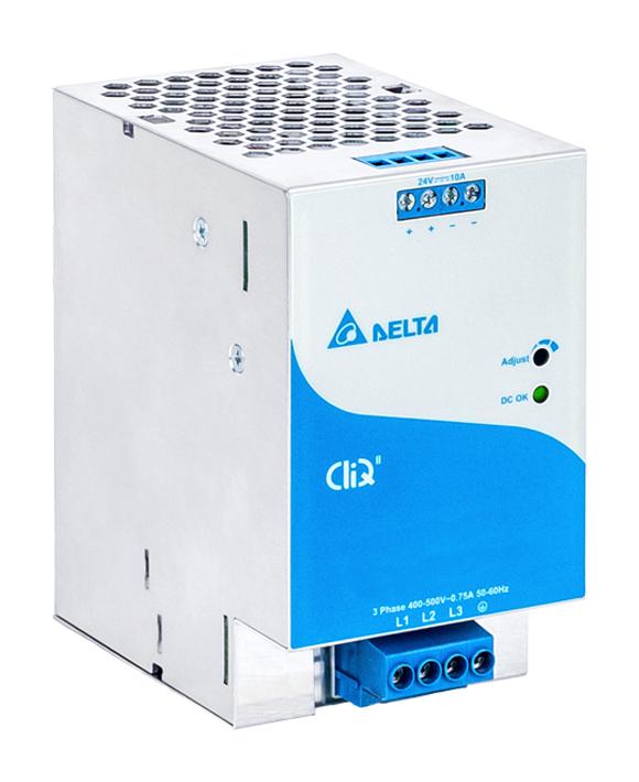 DELTA ELECTRONICS / POWER DRP024V240W3BN POWER SUPPLY, AC-DC, 24V, 10A