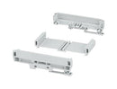 PHOENIX CONTACT 1300360 Plastic Enclosure, DIN Rail, PVC, 142.3 mm, 63.8 mm, 39.45 mm UM-BASIC-KIT-B122-L60-7035