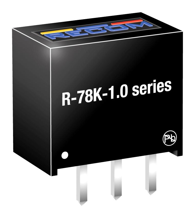 Recom Power R-78K9.0-1.0 R-78K9.0-1.0 DC/DC Converter ITE 1 Output 9 W V A R-78K-1.0 Series New