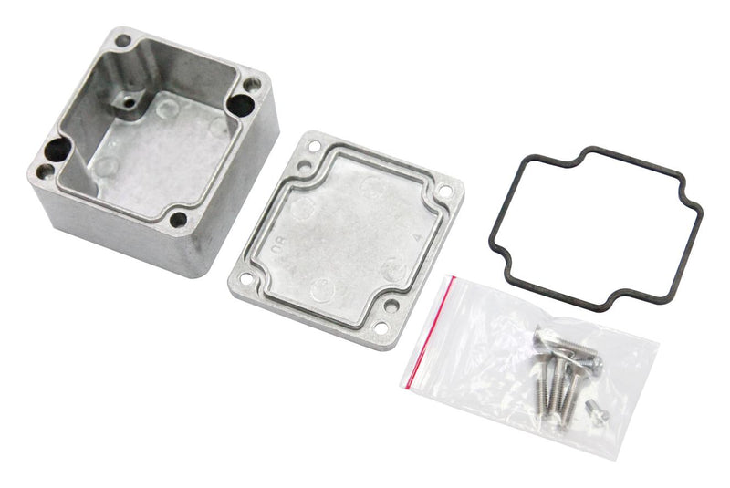 Multicomp PRO MC001173 MC001173 Metal Enclosure Die Cast With Epdm Continuous Seal Small Diecast Aluminium 55 mm 65