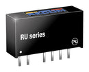 Recom Power RU-050505/P RU-050505/P Isolated Through Hole DC/DC Converter ITE 1 W 2 Output 5 V 100 mA