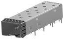 TE Connectivity 2110304-1 2110304-1 Cage SFP+ 1 x (Port) Without Heat Sink Light Pipe Through Hole Mount Right Angle New