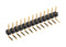 HARWIN M22-2032405 Pin Header, Board-to-Board, 2 mm, 1 Rows, 24 Contacts, Through Hole Right Angle, M22 Series