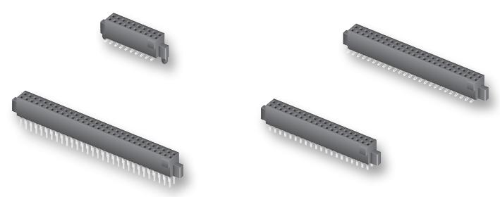 Samtec SFM-105-03-S-D SFM-105-03-S-D PCB Receptacle Board-to-Board Wire-to-Board 1.27 mm 2 Rows 10 Contacts Through Hole Mount