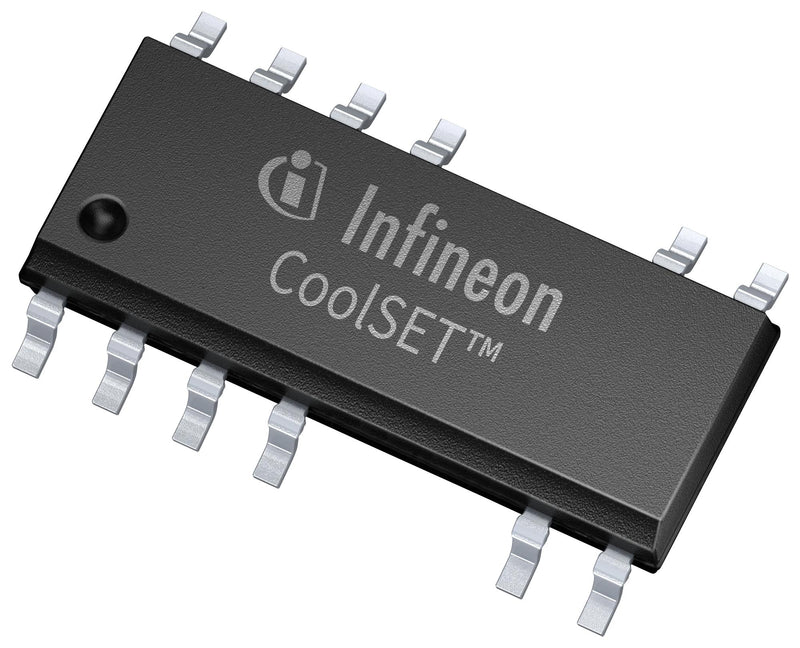 Infineon ICE3AR1080JGXUMA1 ICE3AR1080JGXUMA1 AC/DC Flyback Converter Coolset 85 Vac to 265 39 W SOIC-12