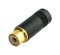 Rean NYS372P-BG NYS372P-BG RCA (Phono) Audio / Video Connector 2 Contacts Jack Gold Plated Brass Body Black