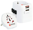 Skross 1.302470 1.302470 Travel Adapter PRO Light USB 6.3A/250V New