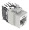 Panduit NK6X88MAW NK6X88MAW Modular Connector Punchdown Module RJ45 Wired Jack 1 x (Port) 8P8C Cat6a Cable Mount