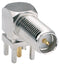 LINX - TE CONNECTIVITY CONREVSMA002-L RF / Coaxial Connector, SMA RP Coaxial, Right Angle Bulkhead Jack, Through Hole Right Angle