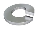 TR FASTENINGS TR00021247-000 Spring Washer, M30, 48.2mm External Dia, 30.5mm Internal Dia, Single Coil Lock, Stainless Steel A2