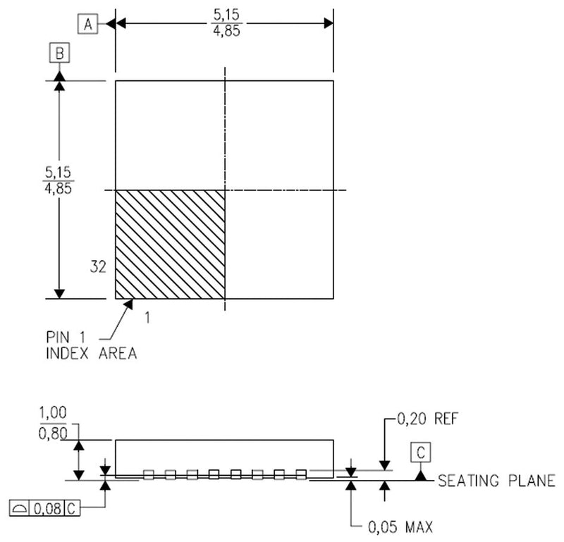 Texas Instruments TUSB2046BIRHBT TUSB2046BIRHBT USB Interface Hub Controller 1.1 3.3 V 3.6 QFN 32 Pins