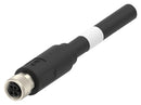 AMP - TE CONNECTIVITY TB1143D4722-002 Sensor Cable, IP67, M8 Receptacle, Free End, 4 Positions, 1 m, 3.3 ft, RPC Series