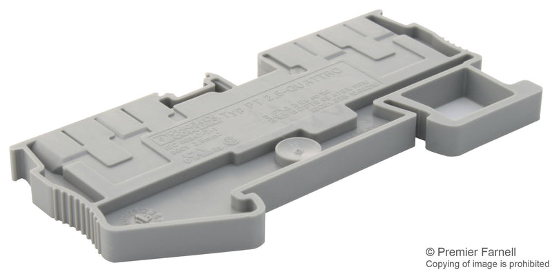 Phoenix Contact PT 25-QUATTRO PT 25-QUATTRO DIN Rail Mount Terminal Block 4 Ways 26 AWG 12 mm&Acirc;&sup2; Push In 28 A