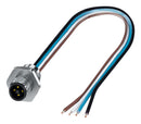 PHOENIX CONTACT 1411608 Sensor Cable, M12 Receptacle, Free End, 4 Positions, 500 mm, 19.6 " GTIN UPC EAN: 4046356936224 SACC-E-M12MST-4P-M16XL/0,5