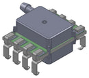 AMPHENOL ALL SENSORS ELVH-005D-HRNJ-I-N3A4 Pressure Sensor, 5 psi, I2C Digital, Differential, 3.3 VDC, Single Radial Barbed, 3.1 mA