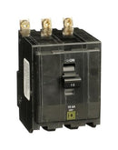 Square D BY Schneider Electric QOB3155237 QOB3155237 Mini Circuit Breaker 15A 240VAC 3POLE New