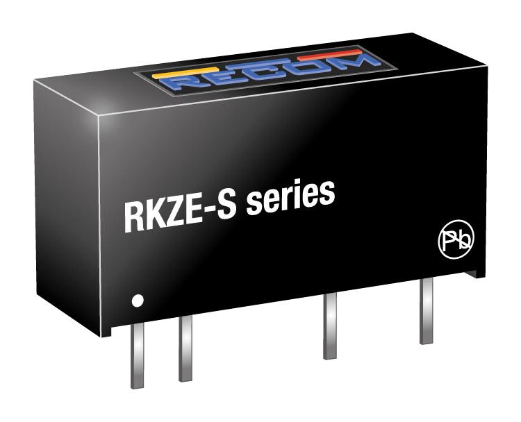 Recom Power RKZE-1515S RKZE-1515S Isolated Through Hole DC/DC Converter ITE 1:1 2 W 1 Output 15 V 133 mA